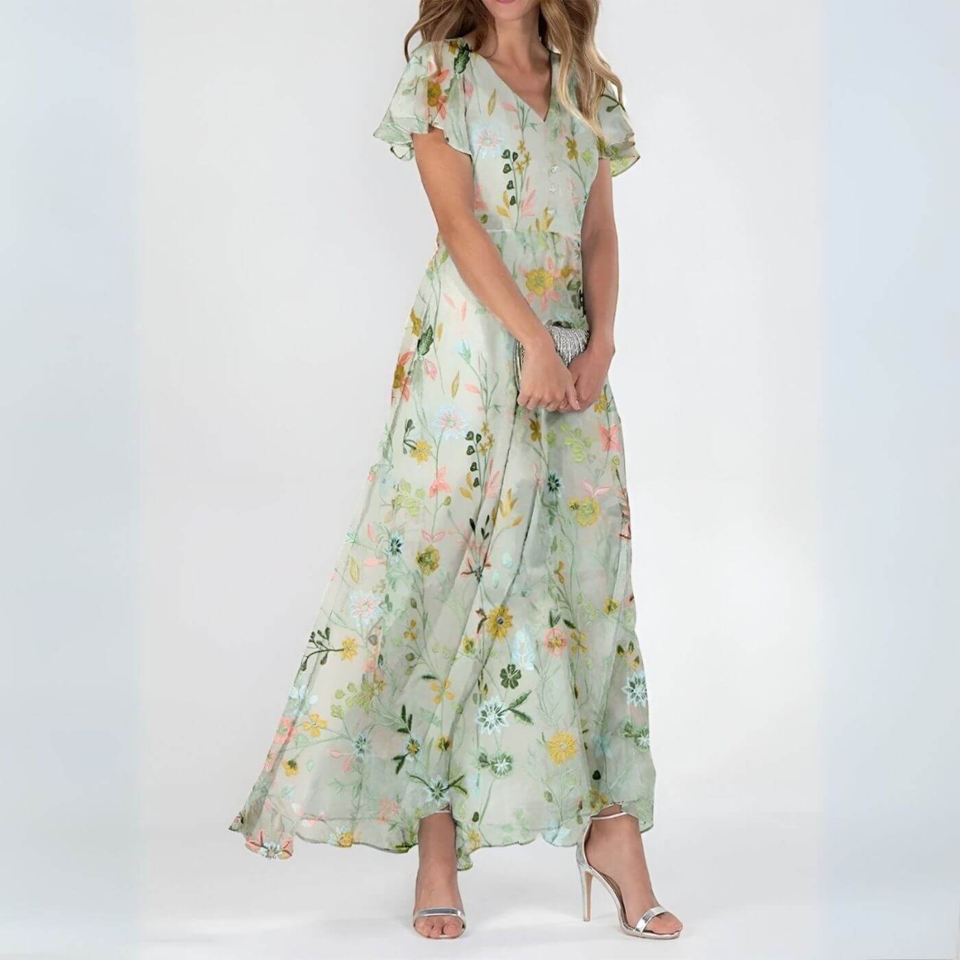 Amandine™ – Robe Longue Fluide Élégante
