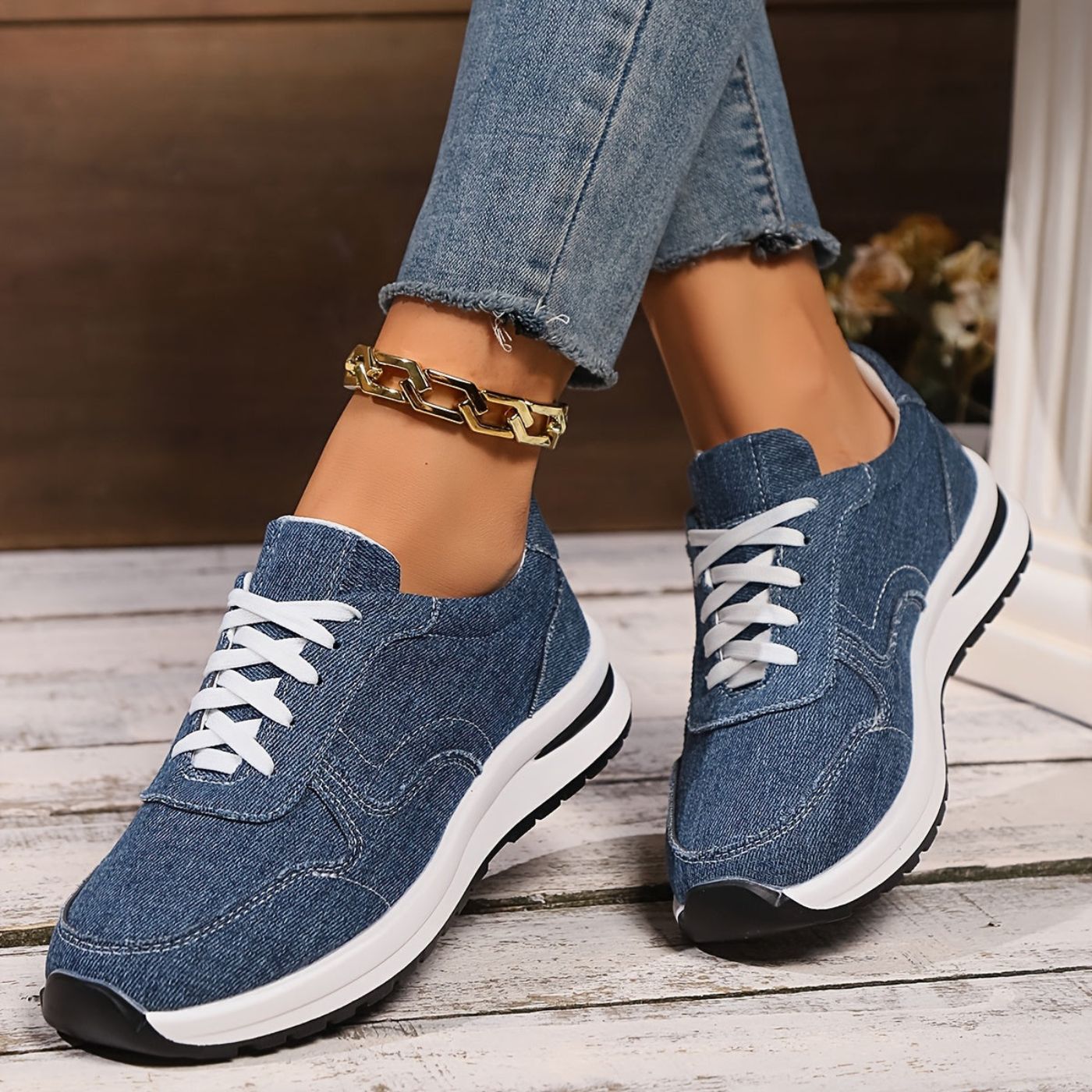 Amélie™ – Chaussures Orthopédiques à Semelle Épaisse