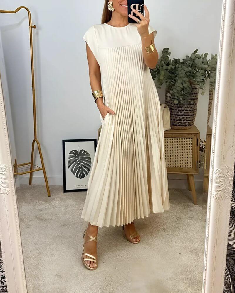 Anaelle™ – Robe Longue Élégante et Confortable