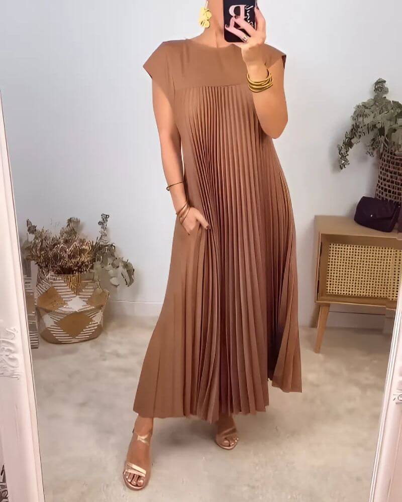 Anaelle™ – Robe Longue Élégante et Confortable