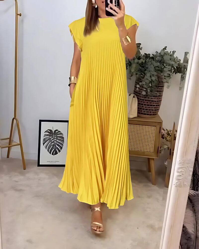 Anaelle™ – Robe Longue Élégante et Confortable