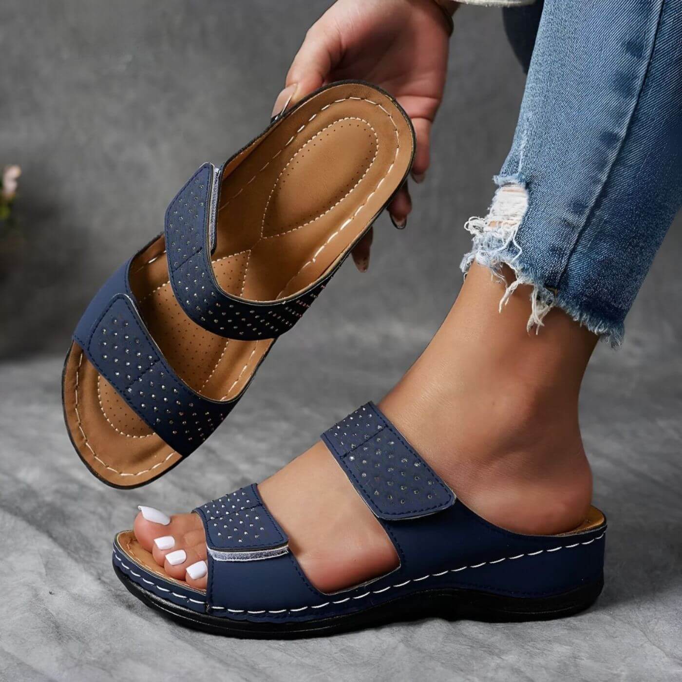 Aurélia™ – Sandales Orthopédiques Légères