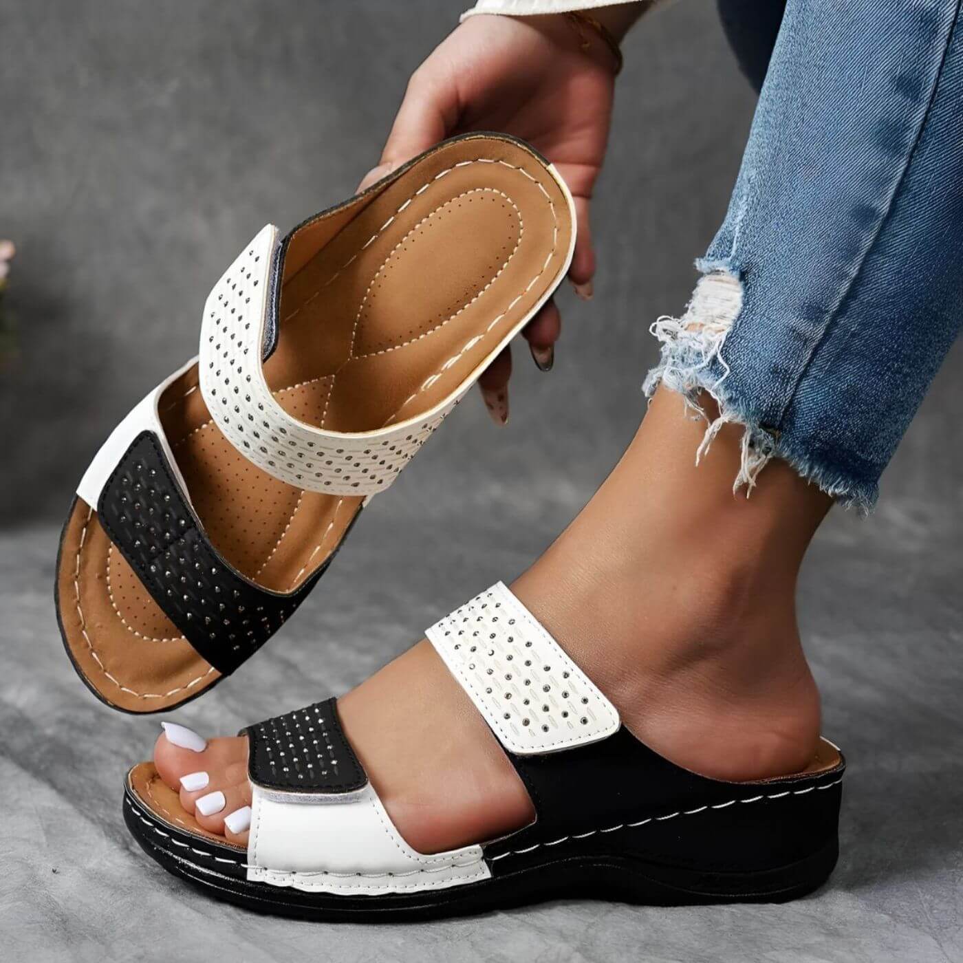 Aurélia™ – Sandales Orthopédiques Légères