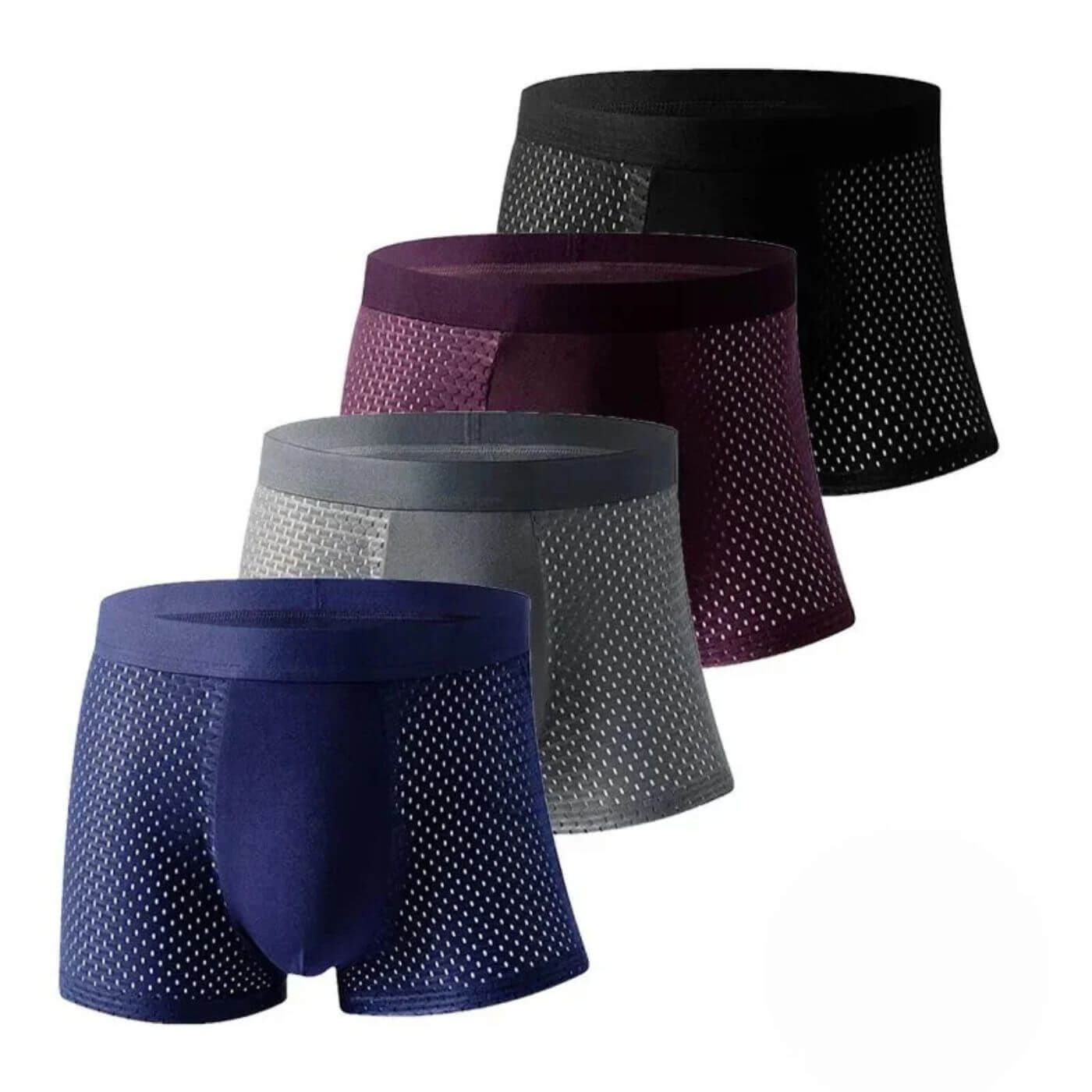 Bamboo Boxers™ – Boxers en Fibre de Bambou Anti-Démangeaisons Premium ( 5+5 GRATUIT )