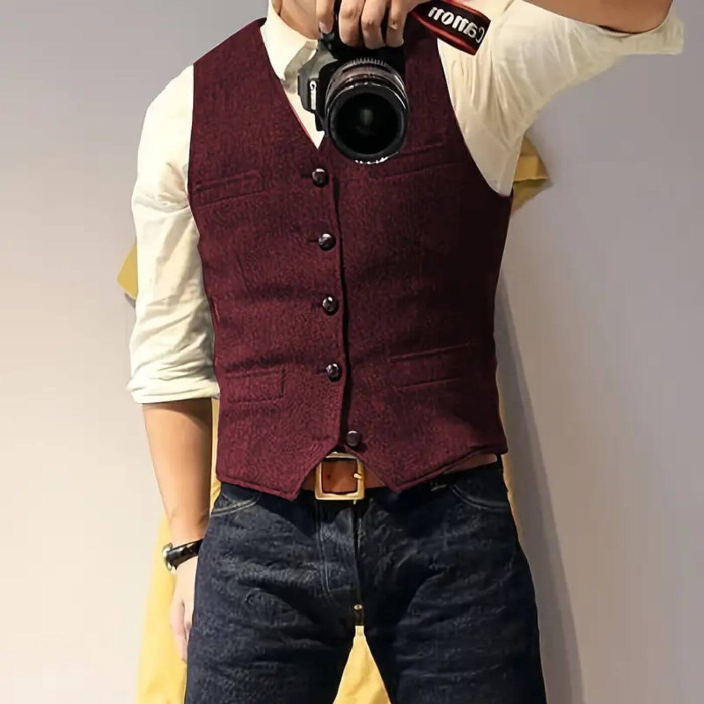 Basile™ – Gilet Ajusté Élégant