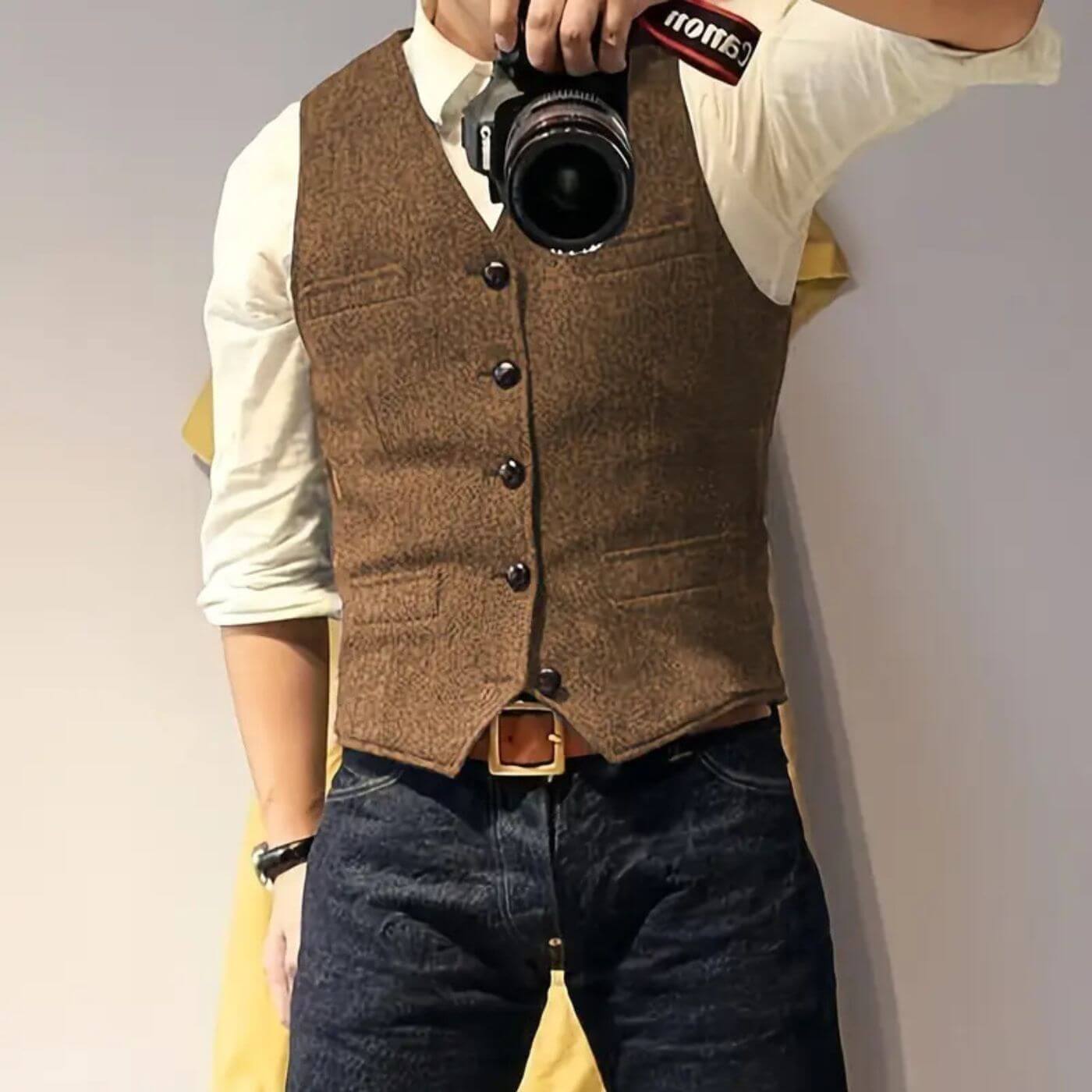 Basile™ – Gilet Ajusté Élégant
