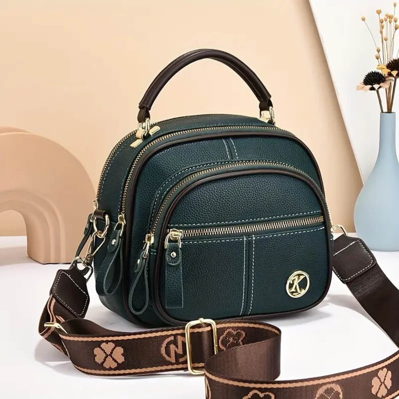 Carmelle™ - Sac Bandoulière Classique Intemporel
