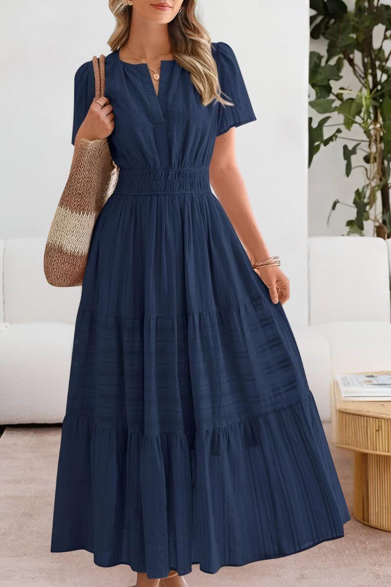 Cécile™ – Robe Longue Bohème Élégante d’Été