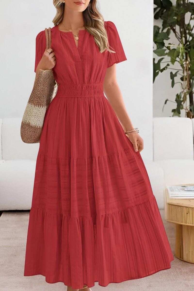 Cécile™ – Robe Longue Bohème Élégante d’Été