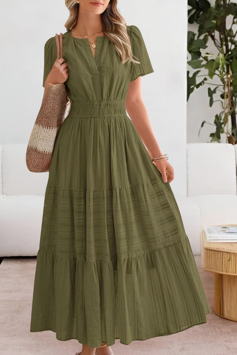 Cécile™ – Robe Longue Bohème Élégante d’Été