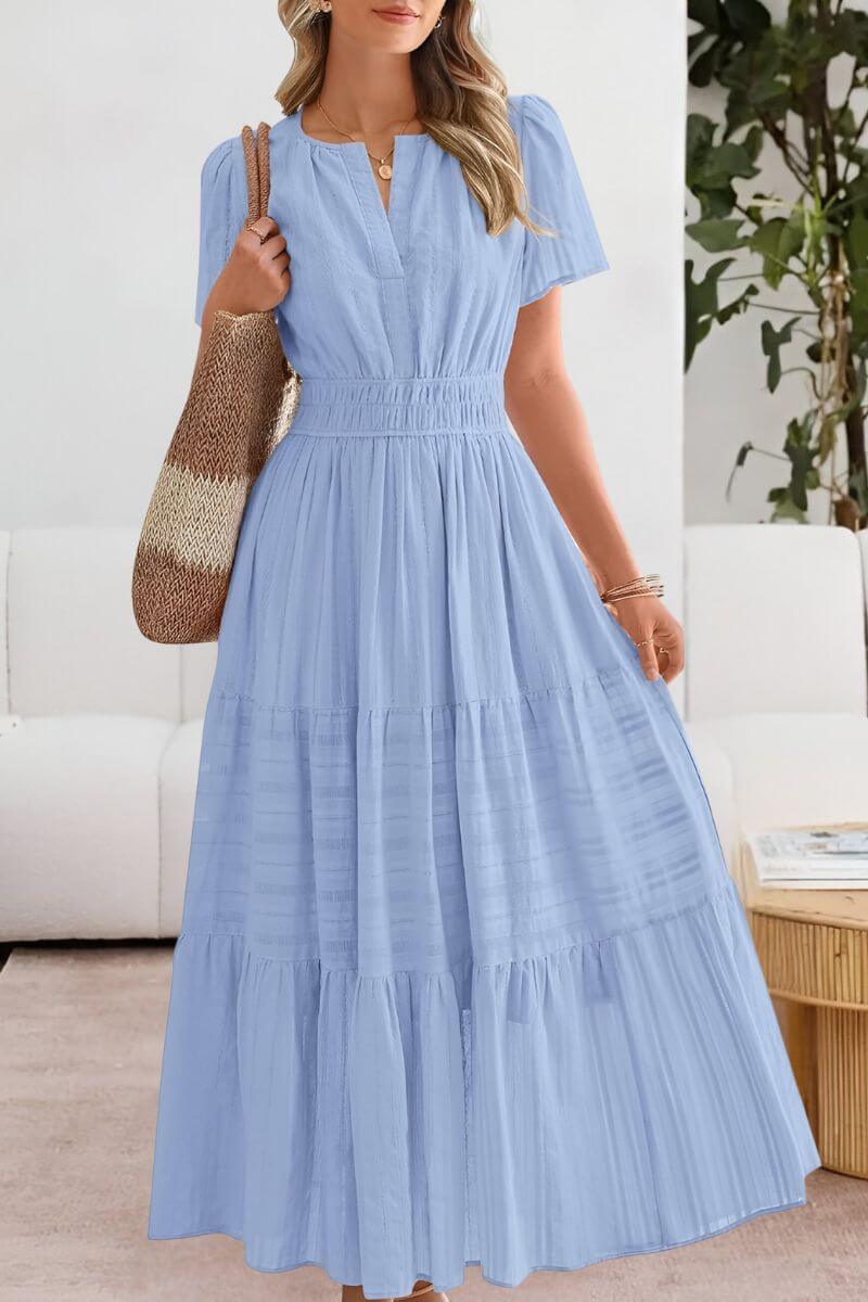 Cécile™ – Robe Longue Bohème Élégante d’Été