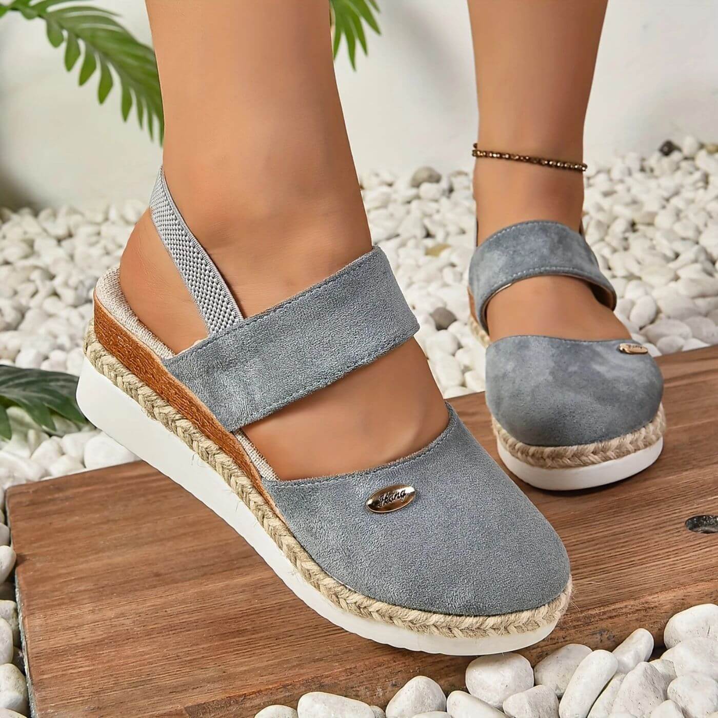Diane™ – Sandales orthopédiques compensées fermées pour femmes