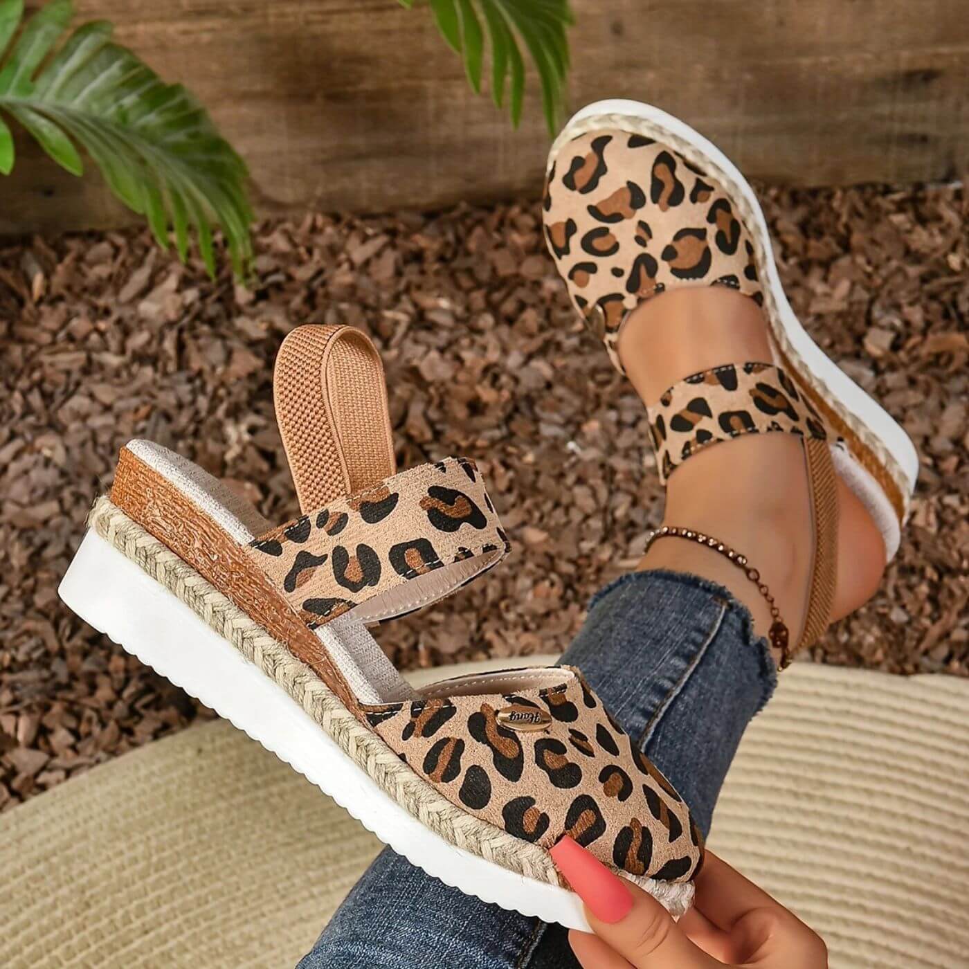 Diane™ – Sandales orthopédiques compensées fermées pour femmes