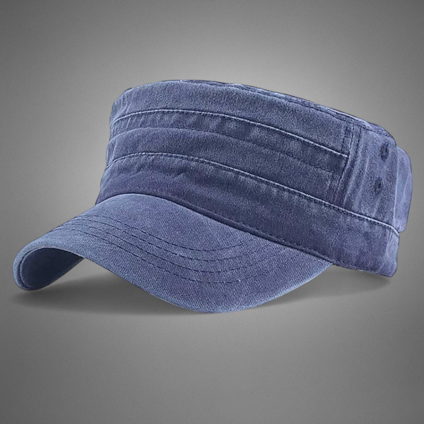 Enrick™ - Casquette Plate Vintage Militaire