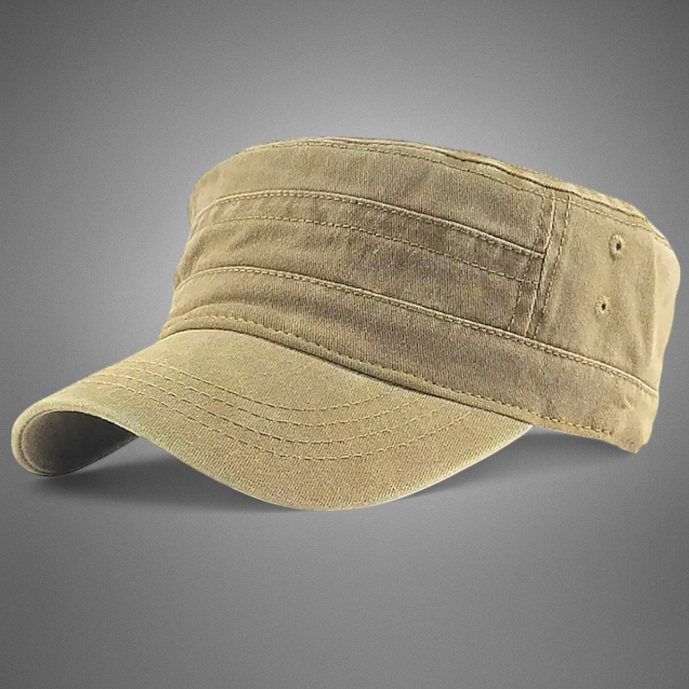 Enrick™ - Casquette Plate Vintage Militaire