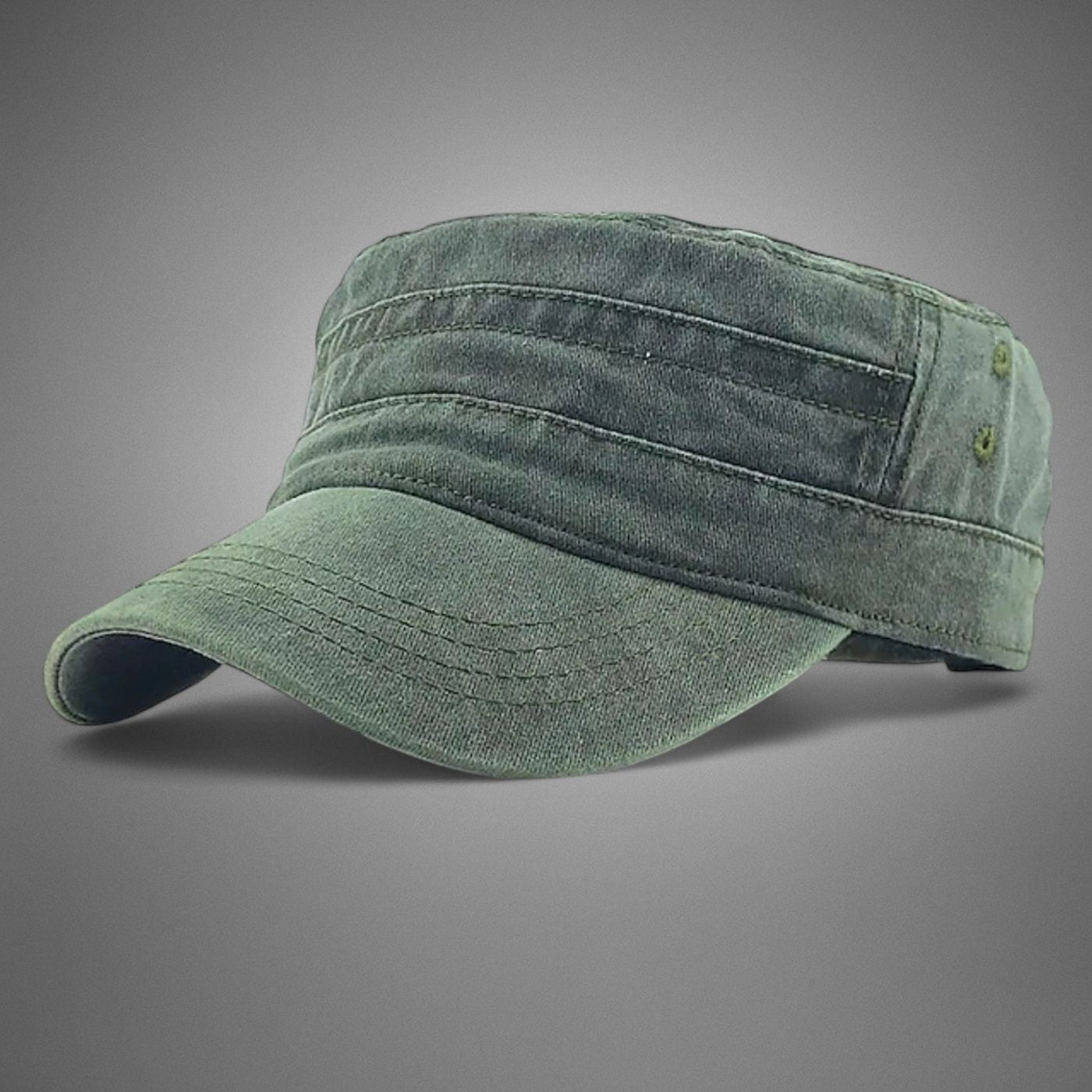 Enrick™ - Casquette Plate Vintage Militaire