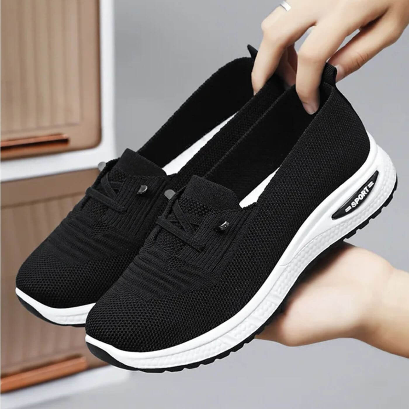 ErgoLuxe™ – Chaussures Orthopédiques de Marche Confortables