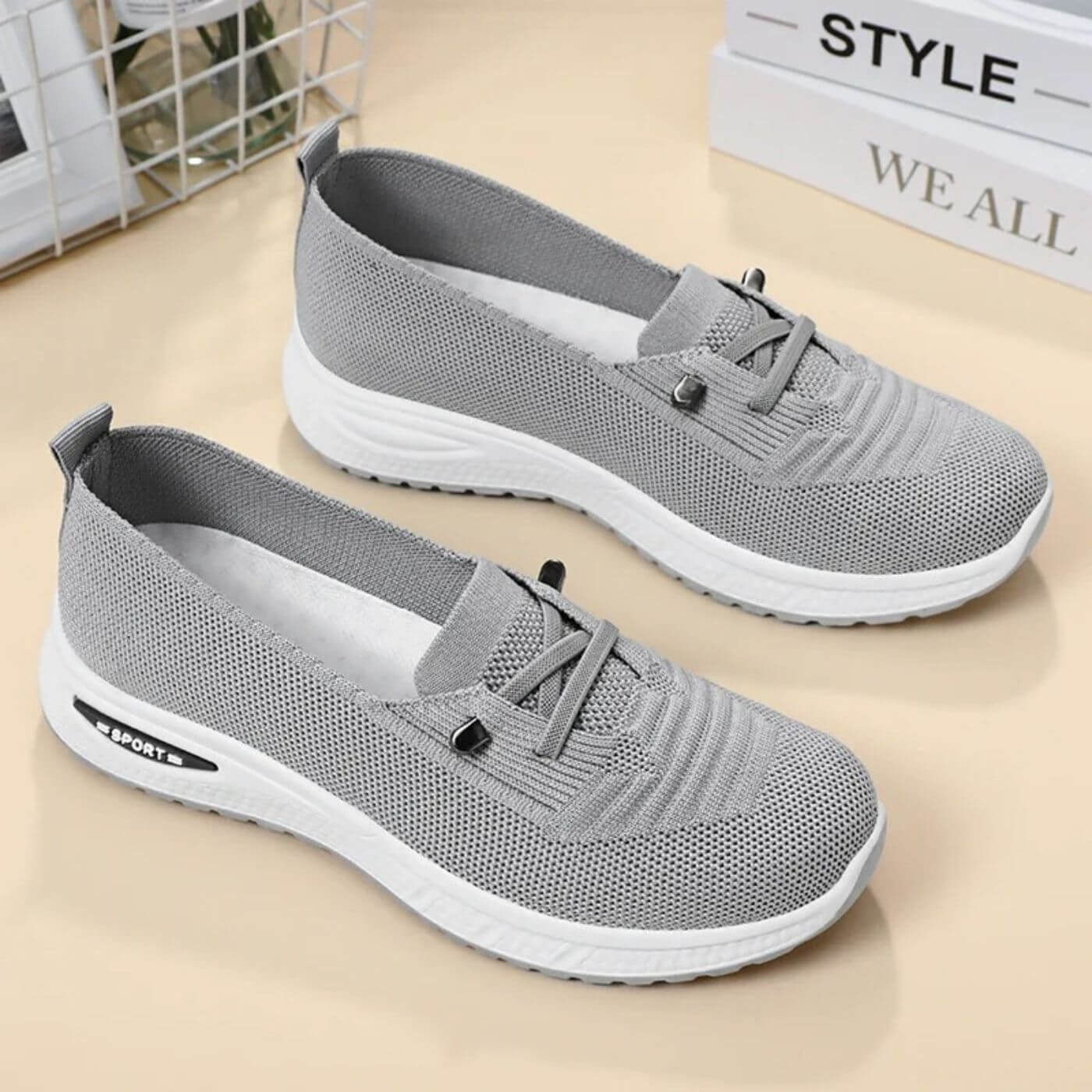 ErgoLuxe™ – Chaussures Orthopédiques de Marche Confortables