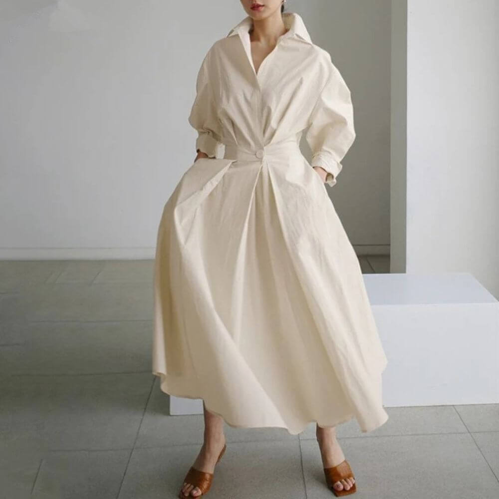 Robe longue élégante bohème chic – Look fluide pour toutes occasions