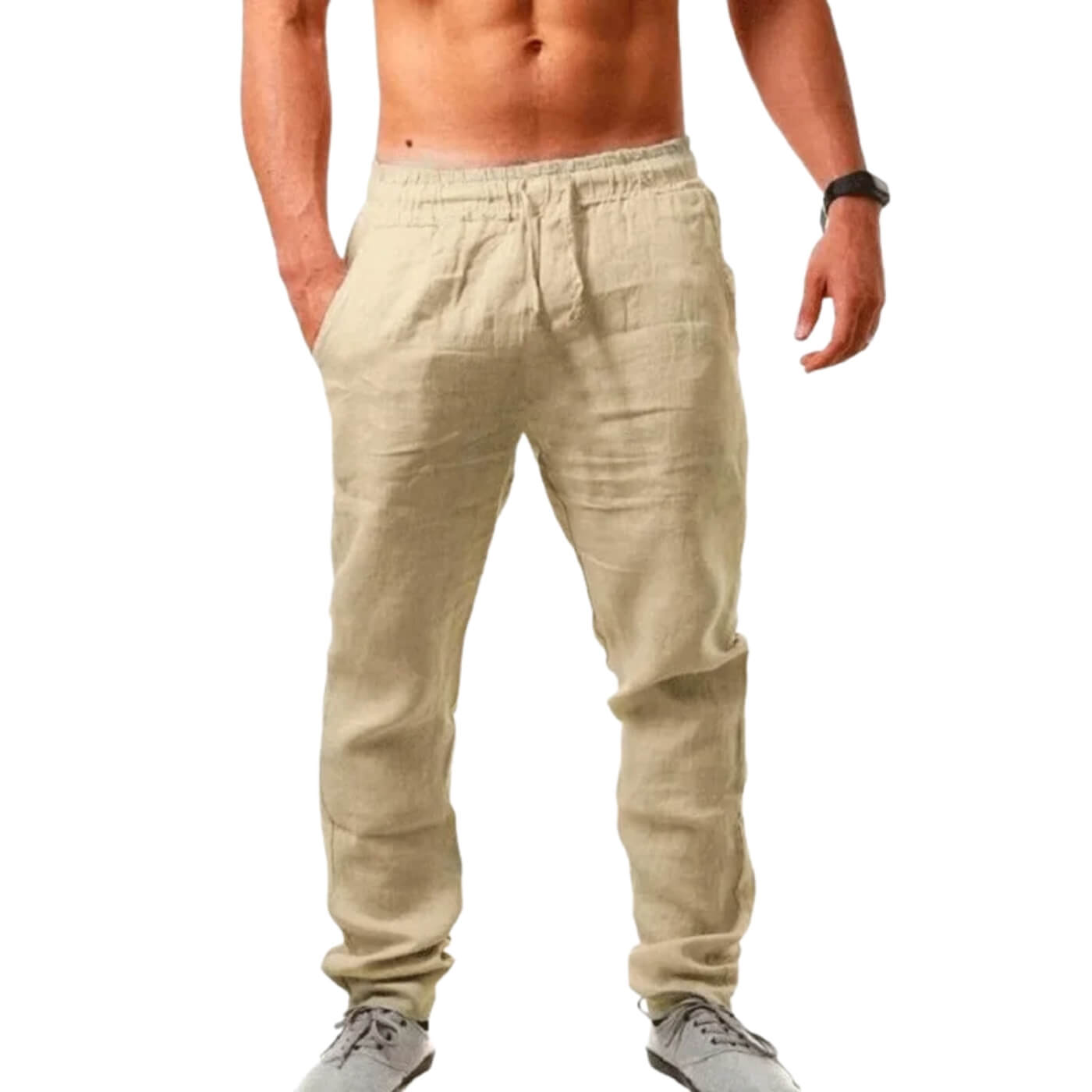 Gérald™ – Pantalon en lin élégant