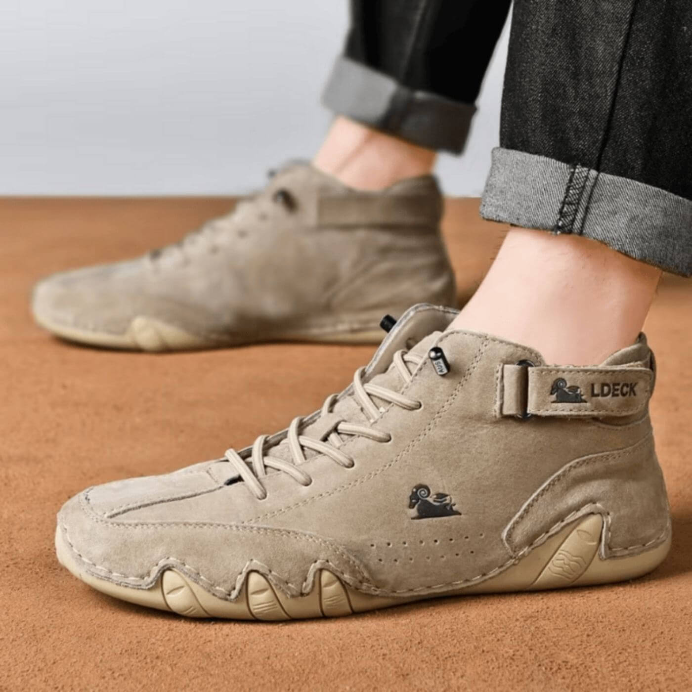 Gianni™ – Chaussures Orthopédiques Pieds Nus en Cuir Premium