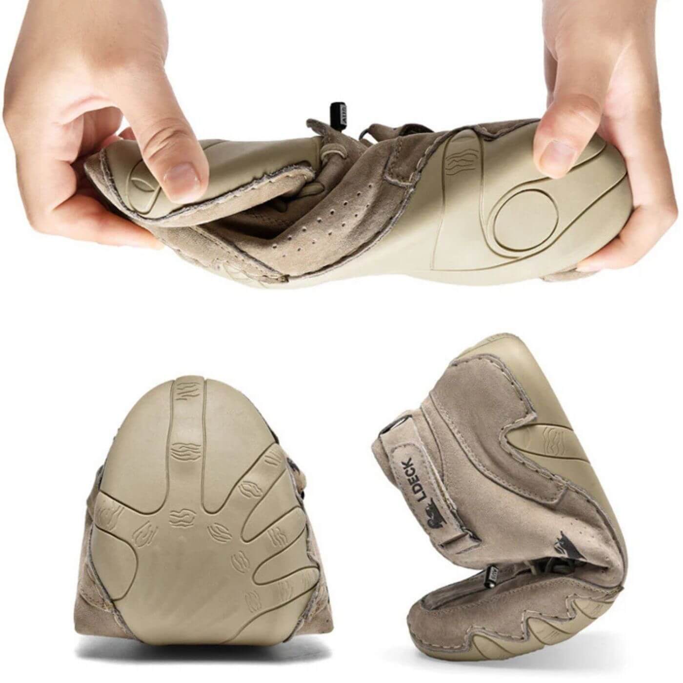 Gianni™ – Chaussures Orthopédiques Pieds Nus en Cuir Premium