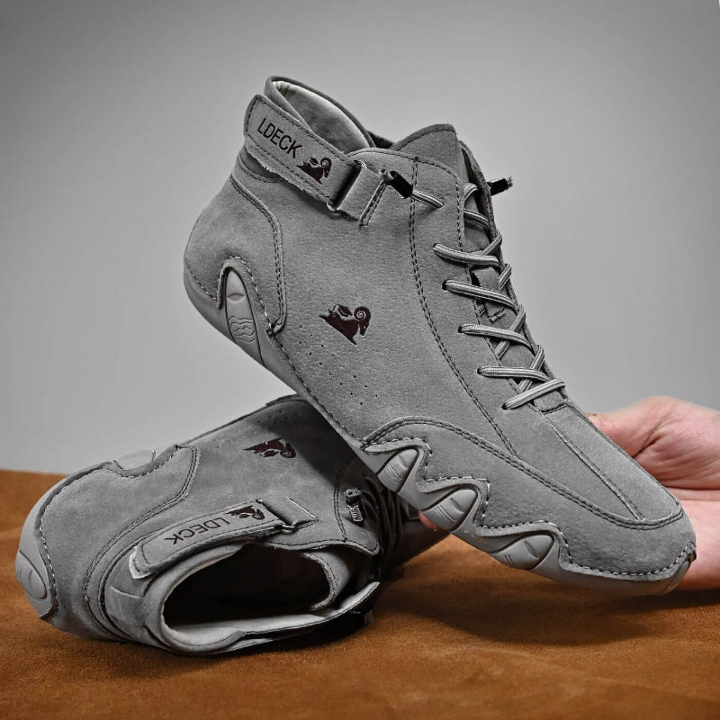 Gianni™ – Chaussures Orthopédiques Pieds Nus en Cuir Premium