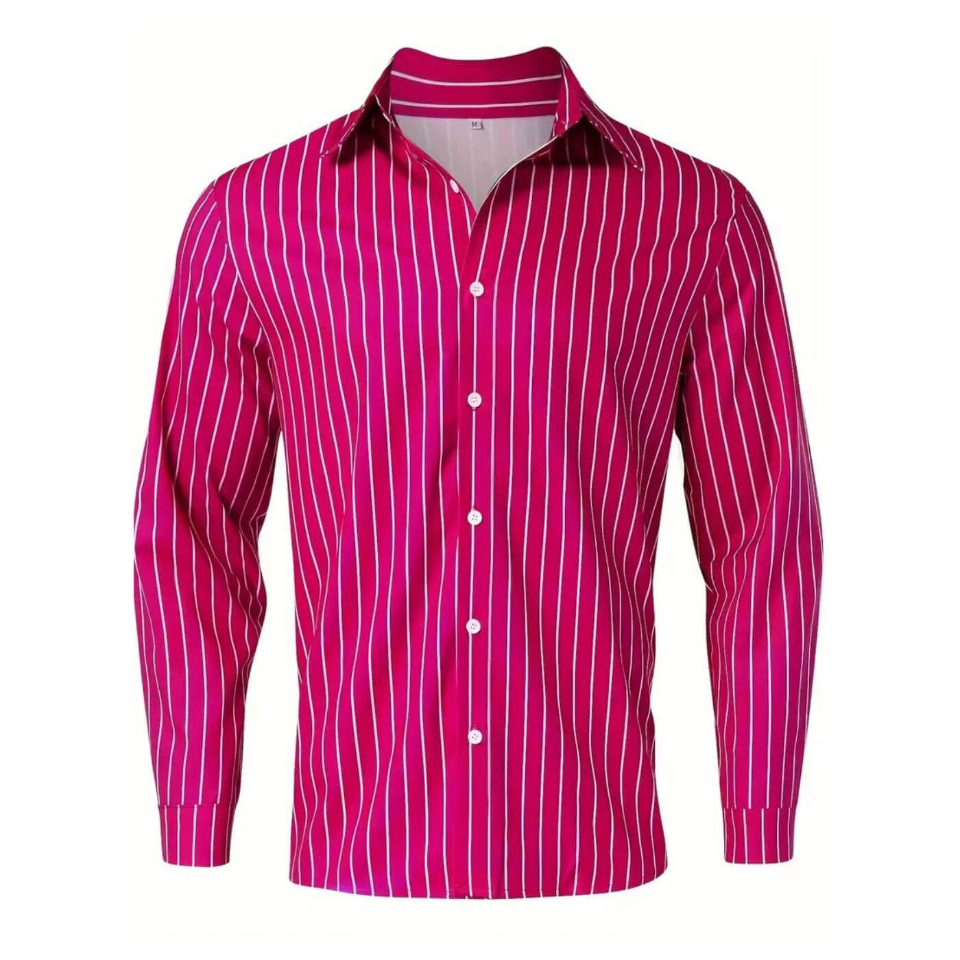 Gilberte™ - Chemise à Rayures Élégante Manches Longues