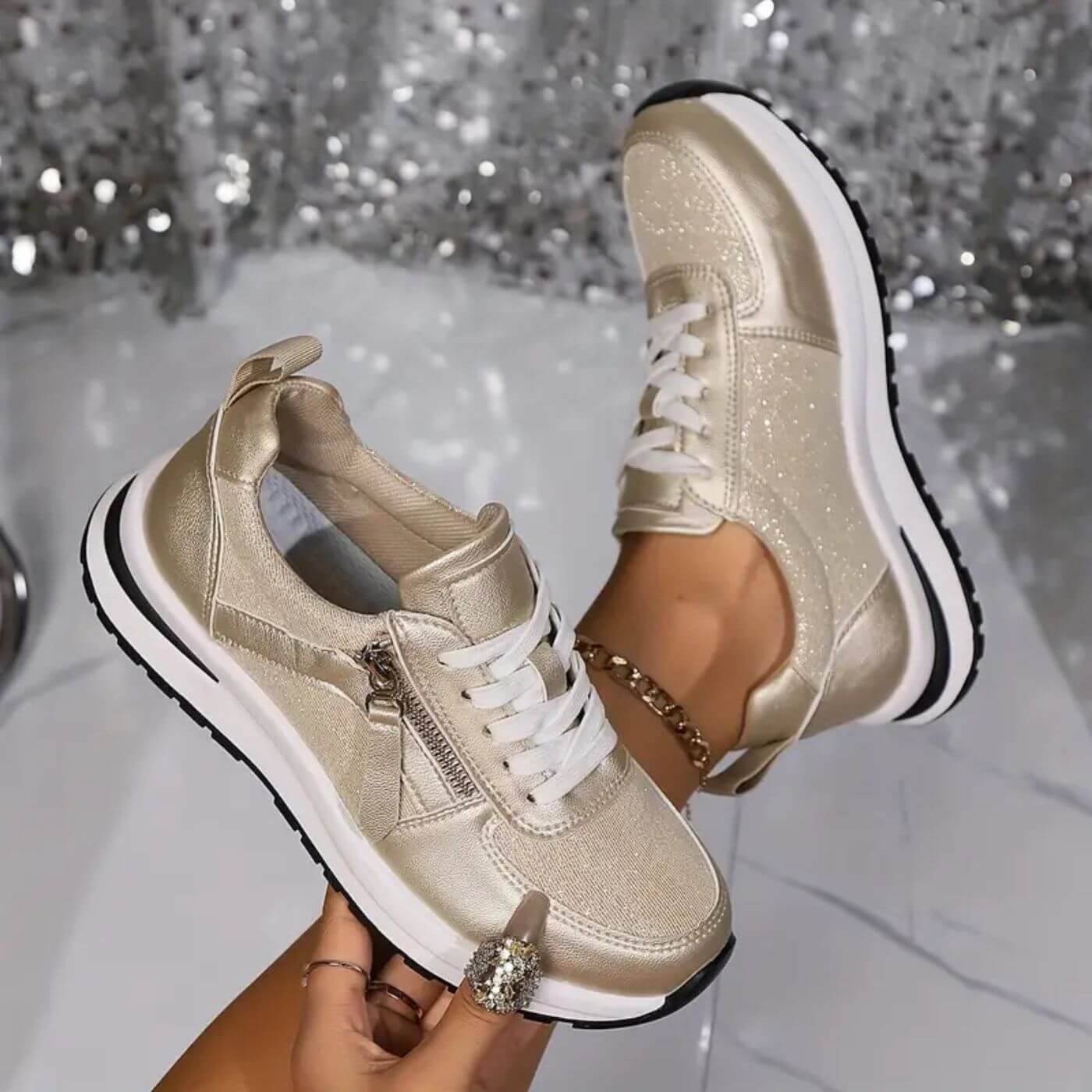 Ingrid™ – Baskets Orthopédiques Confortables