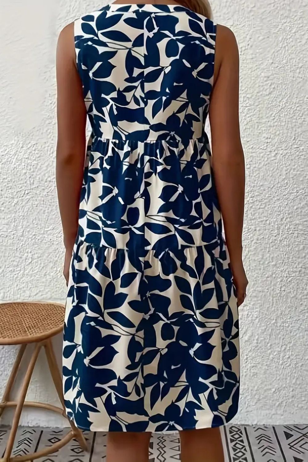 Léna™ – Robe d'Été Élégante Mi-Longue