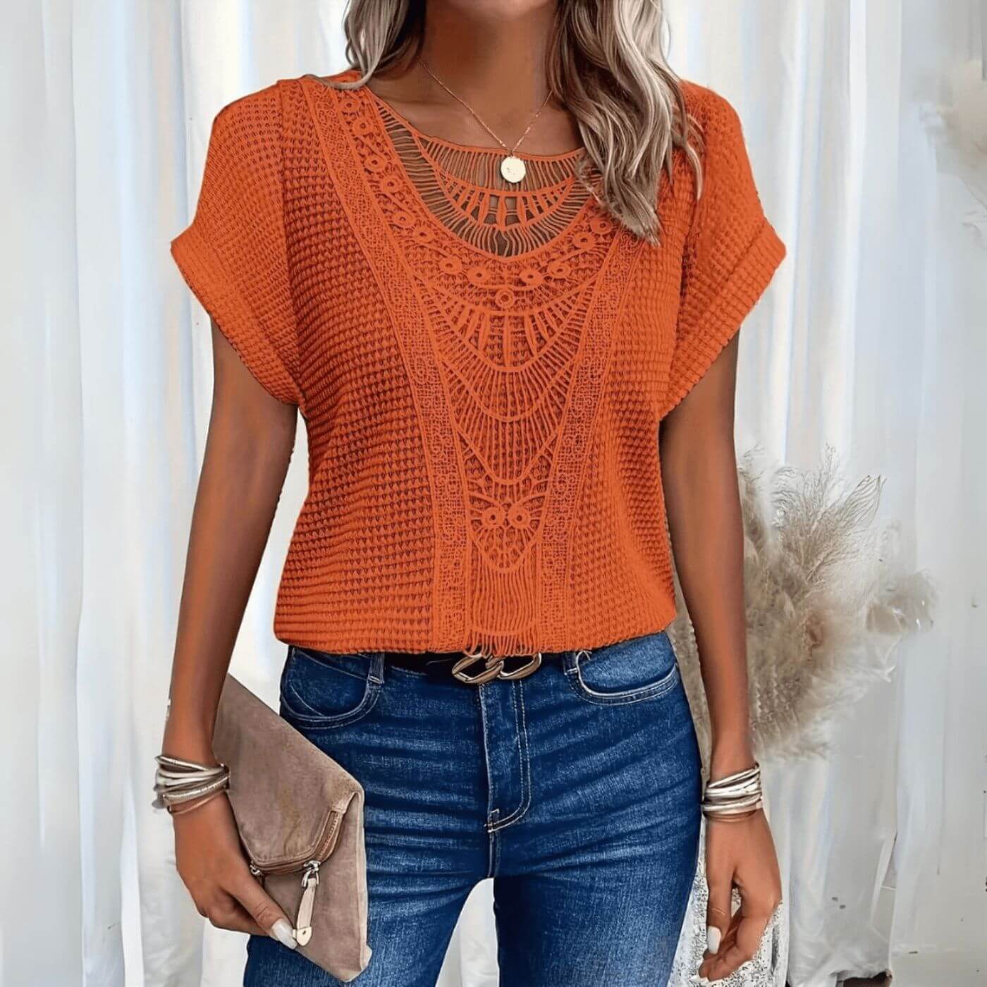 Lucie™ – Blouse Légère et Respirante au Style Élégant