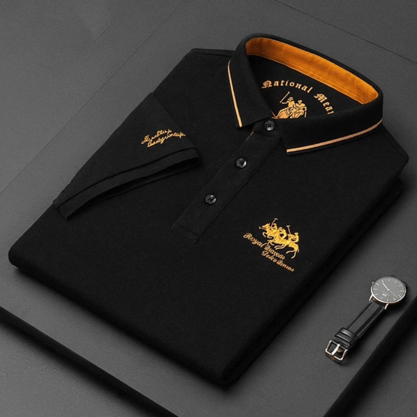 Matéo™ – Polo de Luxe pour Hommes Élégants