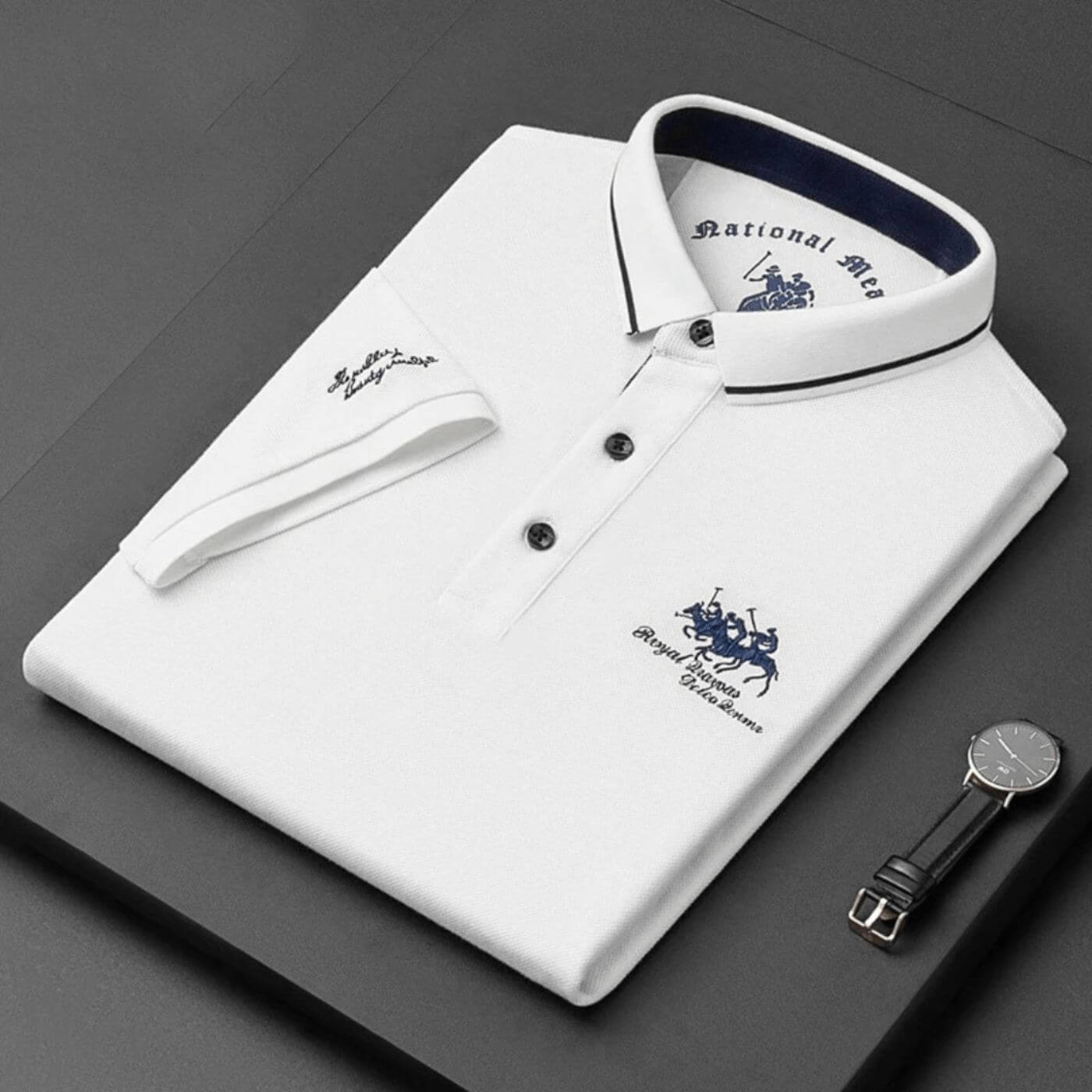 Matéo™ – Polo de Luxe pour Hommes Élégants