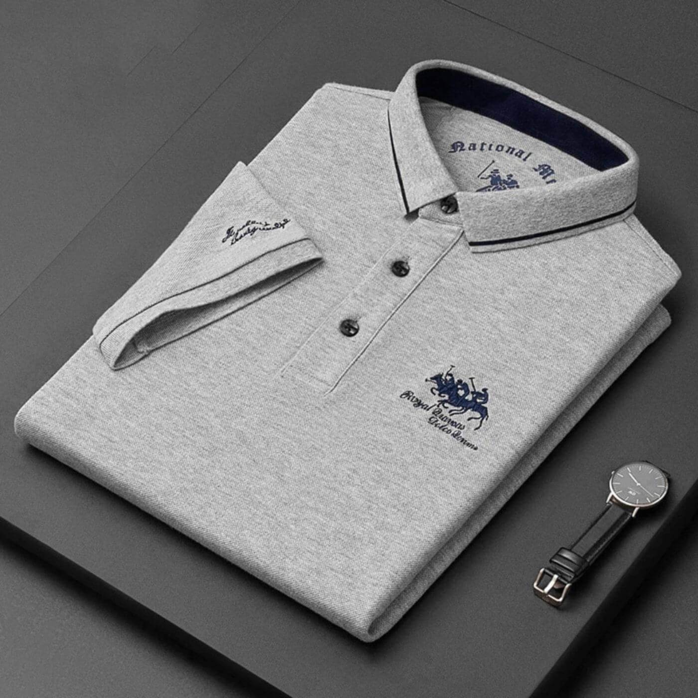 Matéo™ – Polo de Luxe pour Hommes Élégants