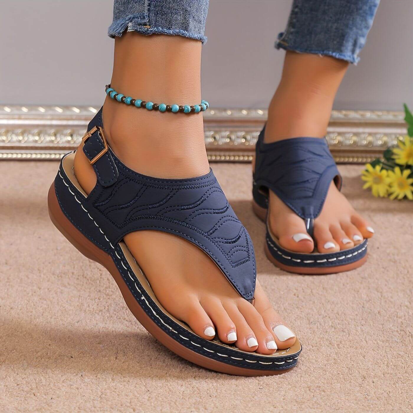 Mirella™ – Sandales Orthopédiques Confortables