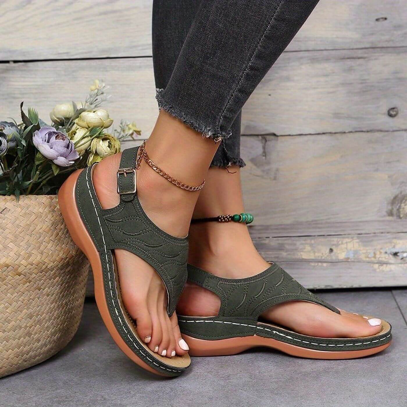 Mirella™ – Sandales Orthopédiques Confortables