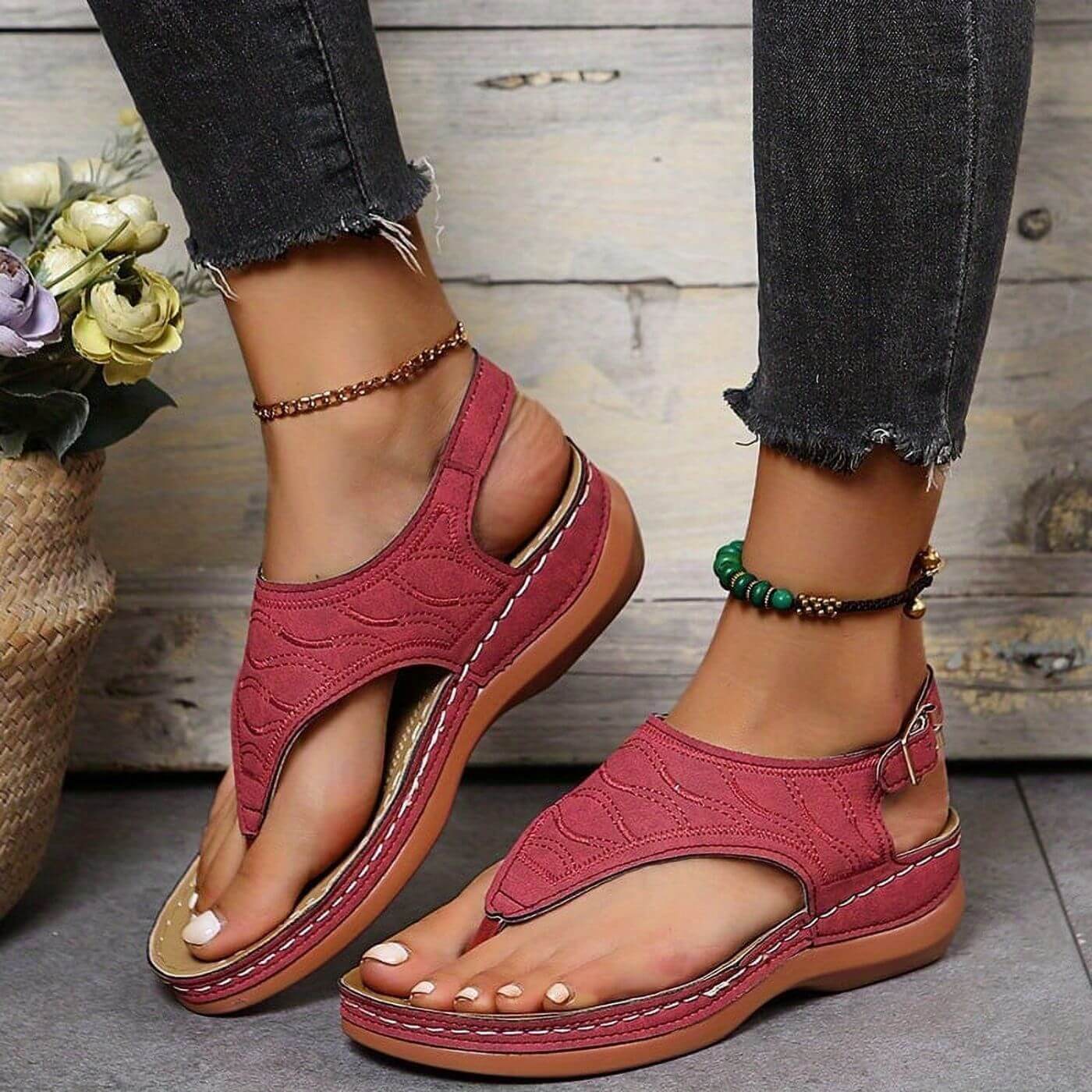 Mirella™ – Sandales Orthopédiques Confortables