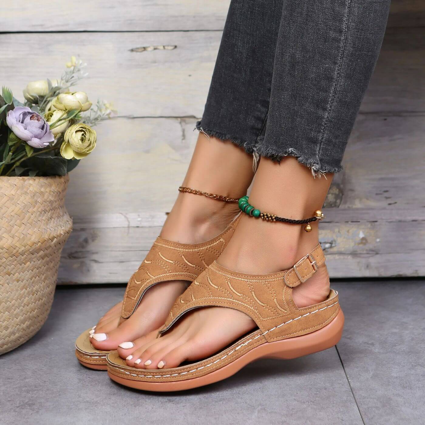 Mirella™ – Sandales Orthopédiques Confortables