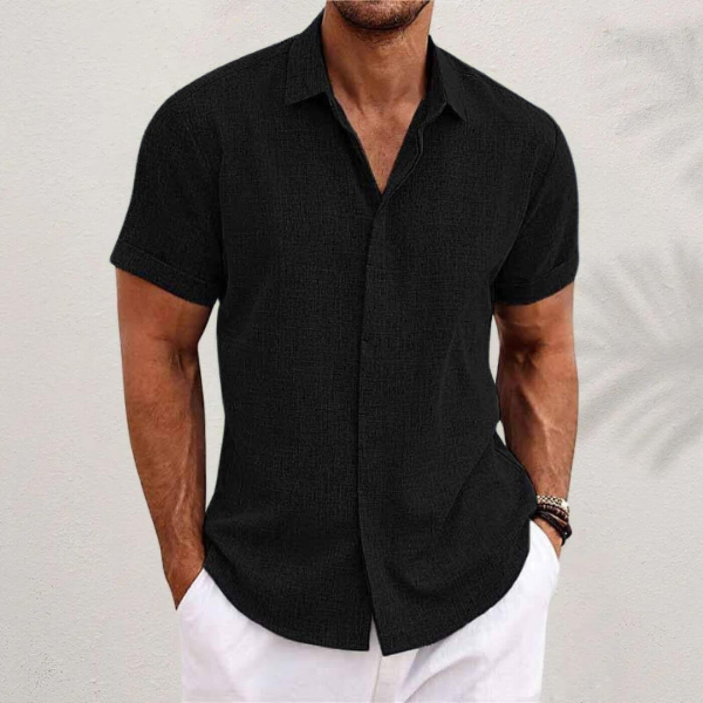 Nathan™ – Chemise d'Été Classique et Confortable