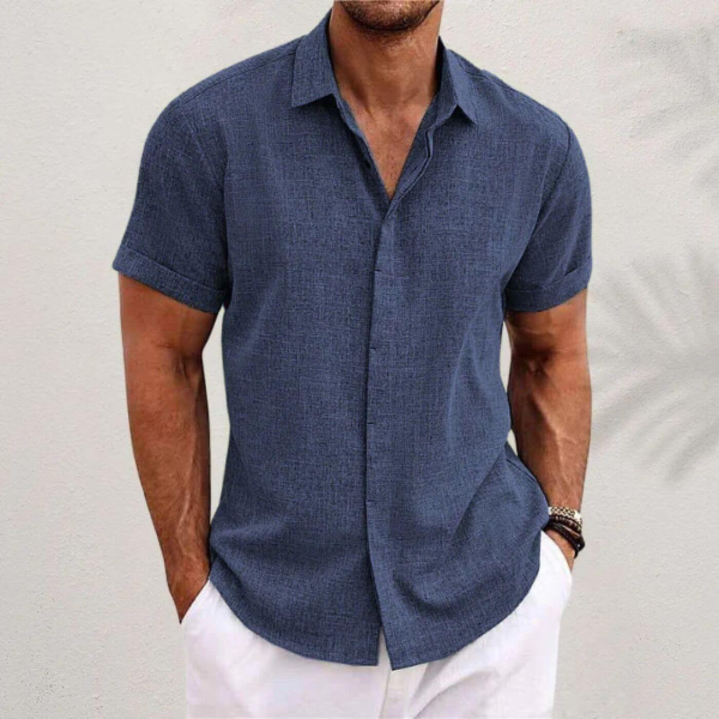 Nathan™ – Chemise d'Été Classique et Confortable