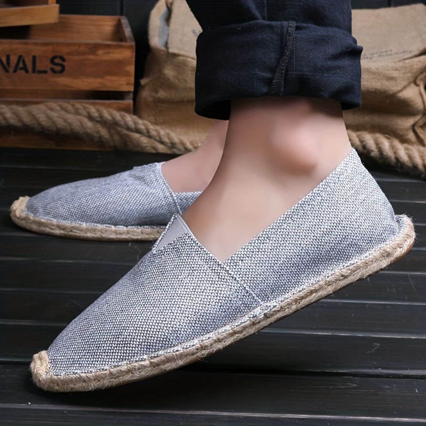 Nicolas™ - Espadrilles Orthopédiques à Enfiler