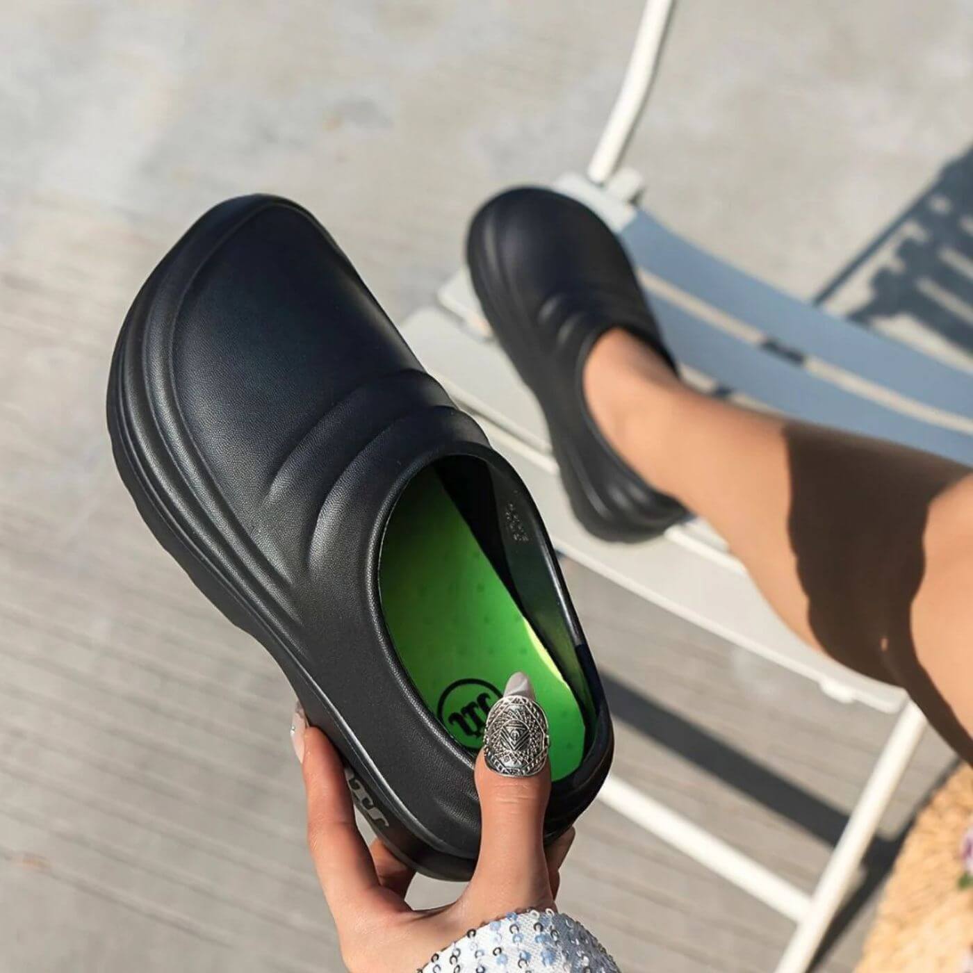 Orthevo™ – Chaussons Antidérapants Confortables et Flexibles
