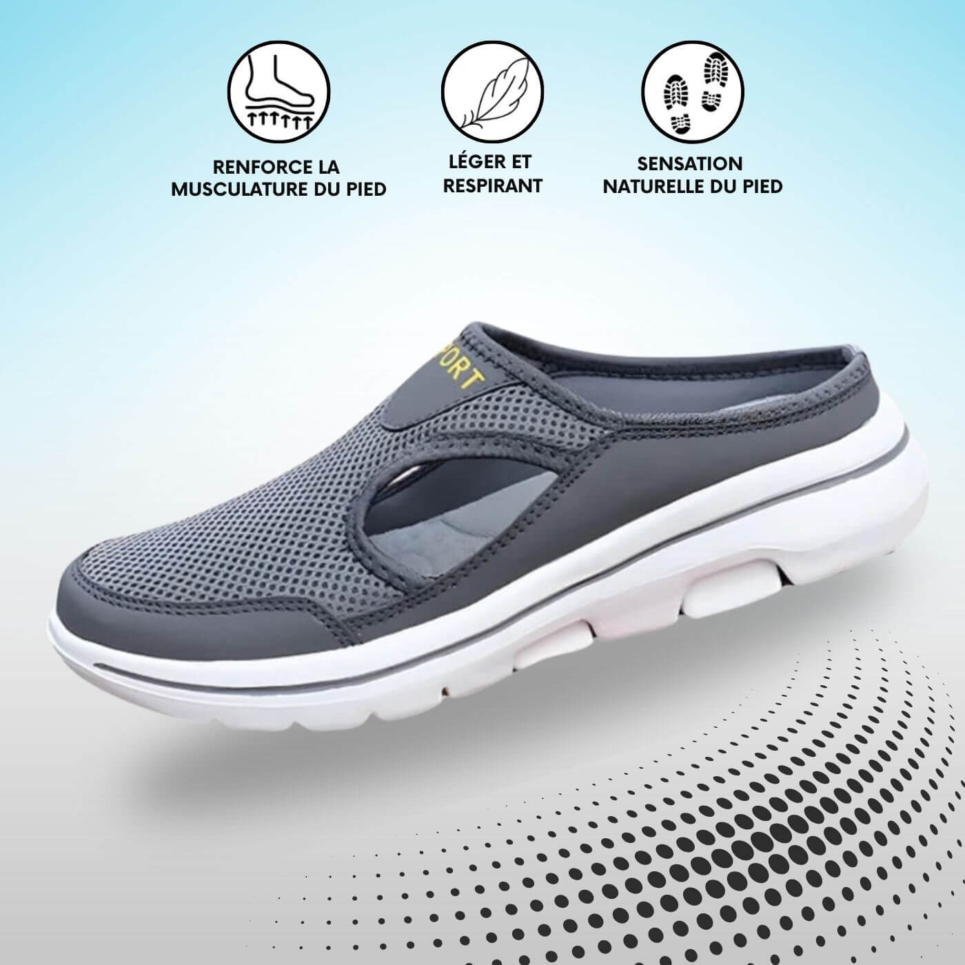 OrthoFit™ – Sandales Orthopédiques Sportives au Soutien Optimal