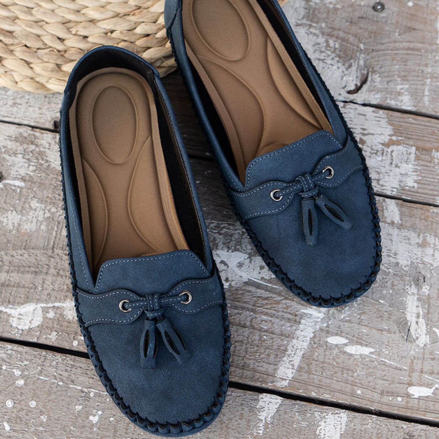 Perrine™ - Mocassins Orthopédiques Vintage
