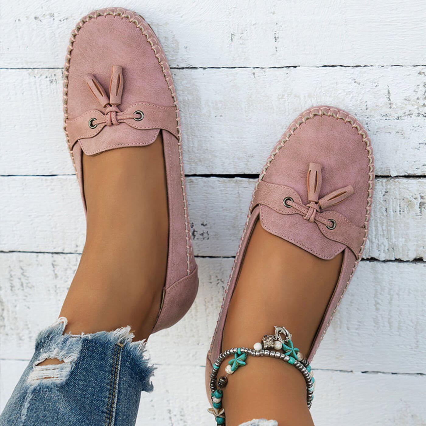 Perrine™ - Mocassins Orthopédiques Vintage