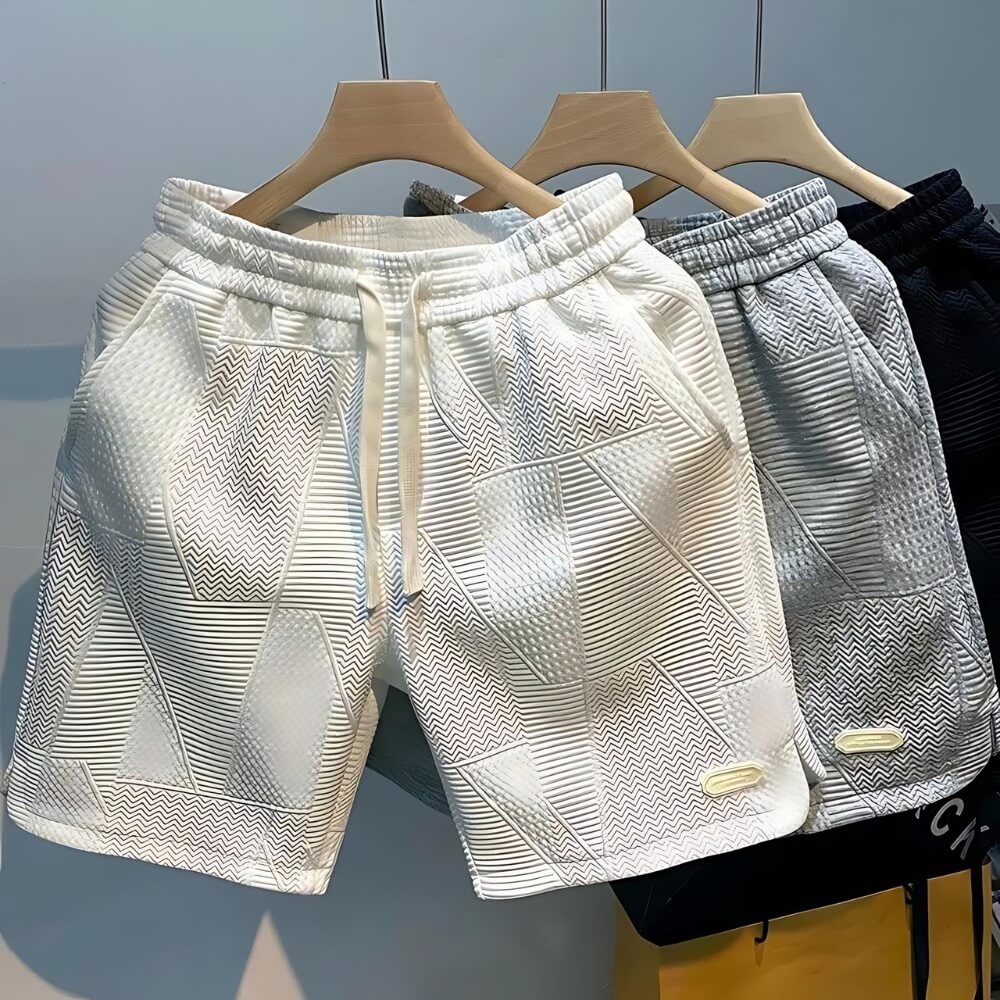 Short de sport actif pour hommes avec ceinture réglable