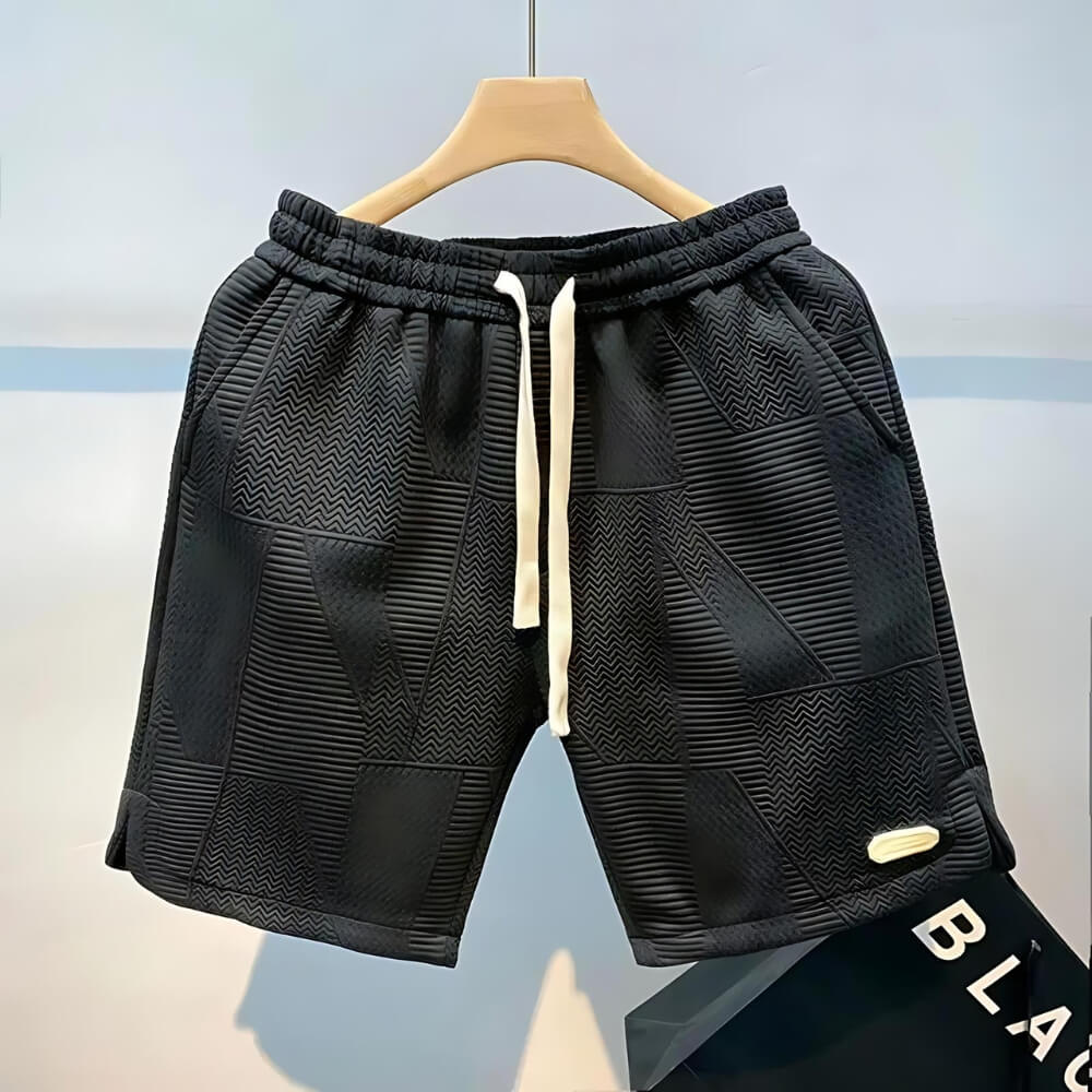 Short de sport actif pour hommes avec ceinture réglable