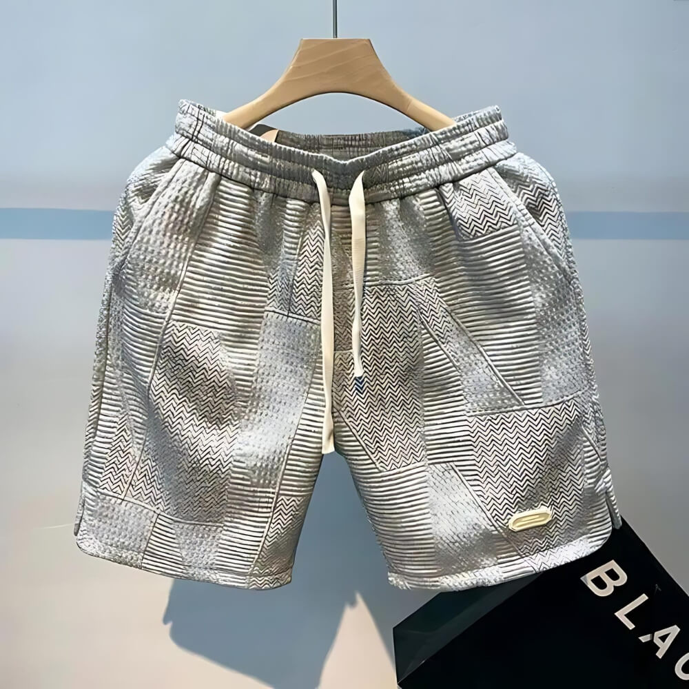 Short de sport actif pour hommes avec ceinture réglable