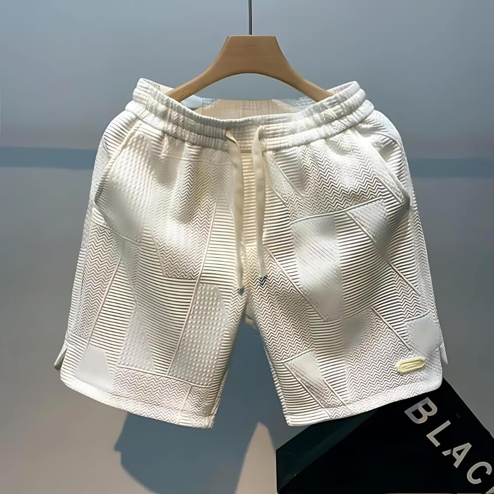 Short de sport actif pour hommes avec ceinture réglable