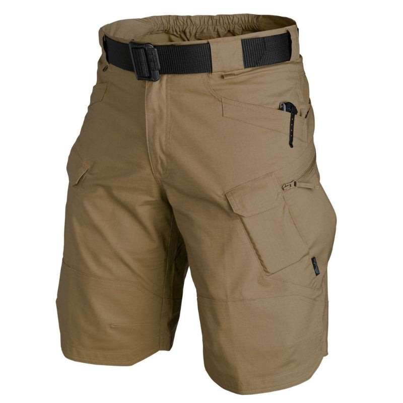 Short marron imperméable sur une vue 3D